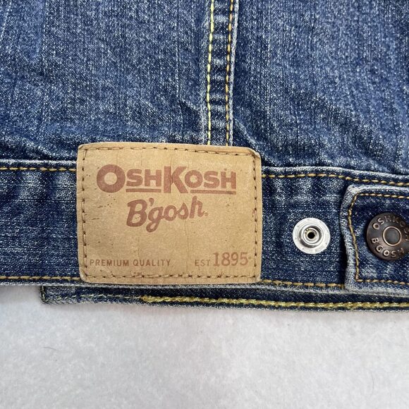 Oshkosh B'gosh denim jean jacket boys 3T - Picture 5 of 7